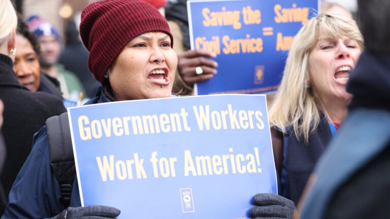 The Trump Administration Ended Collective Bargaining for 1 Million Federal Workers The Trump administration claims to speak for American workers, but it took away the collective bargaining rights of 1 in every 15 workers protected by a union contract.