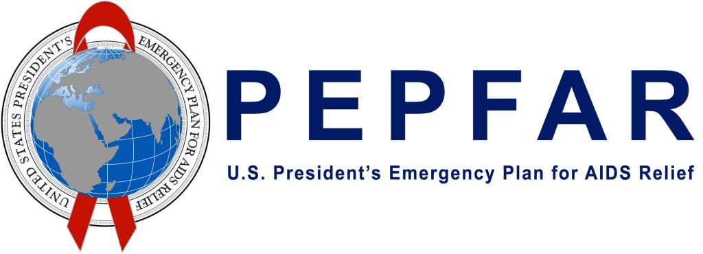 Official logo of PEPFAR, the U.S. President’s Emergency Plan for AIDS Relief.