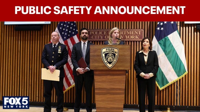 New York City public safety announcement